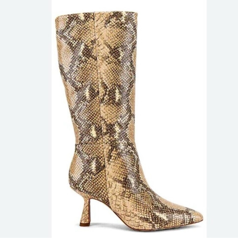 Sam Edelman Boots | Samira Leather Mid-Calf Boots